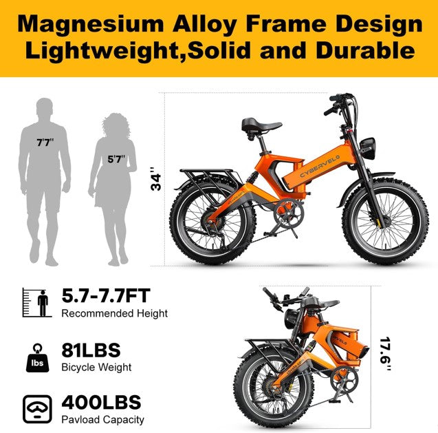 EK6 Max Fat-Tire Electric Bike