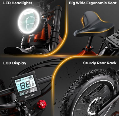 EK6 Max Fat-Tire Electric Bike