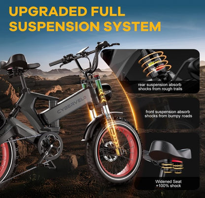 EK6 Max Fat-Tire Electric Bike